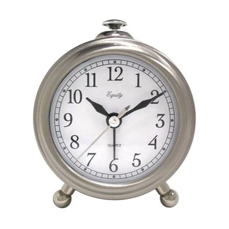 La Crosse Technology SLV Table Alarm Clock 25655